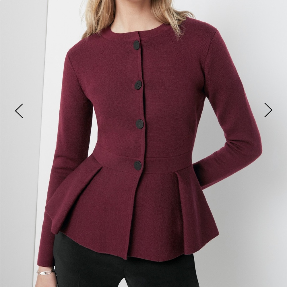 The Fold merino wool jacket